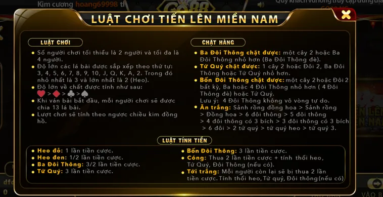 Chinh Phục Đỉnh Cao Tiến Lên Miền Nam Tại Go88 Với Chiến Thuật Đỉnh Cao