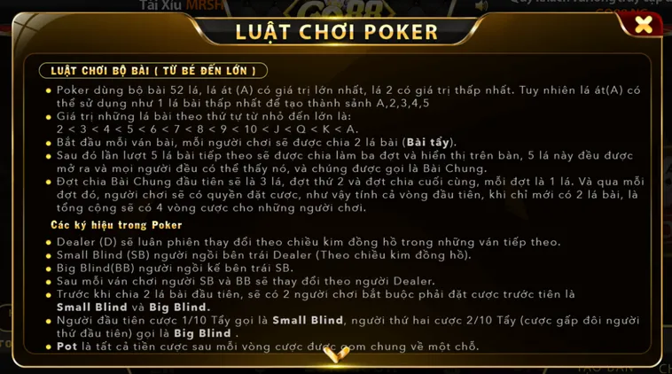 Trải Nghiệm Thế Giới Săn Thưởng Đỉnh Cao Của Poker Tại Go88