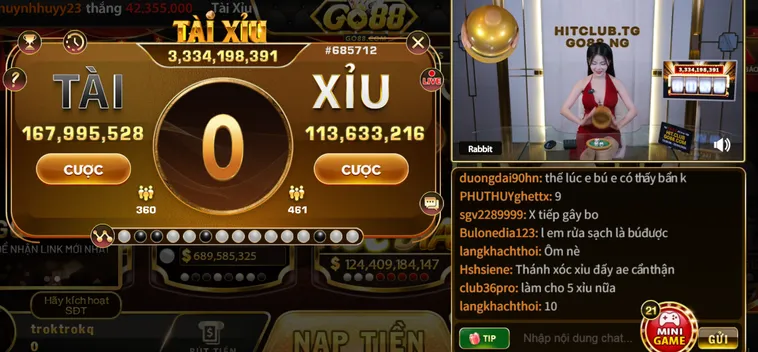 Tài Xỉu Livestream Tại Go88 Sân Chơi Đẳng Cấp Cho Các Cao Thủ Dự Đoán